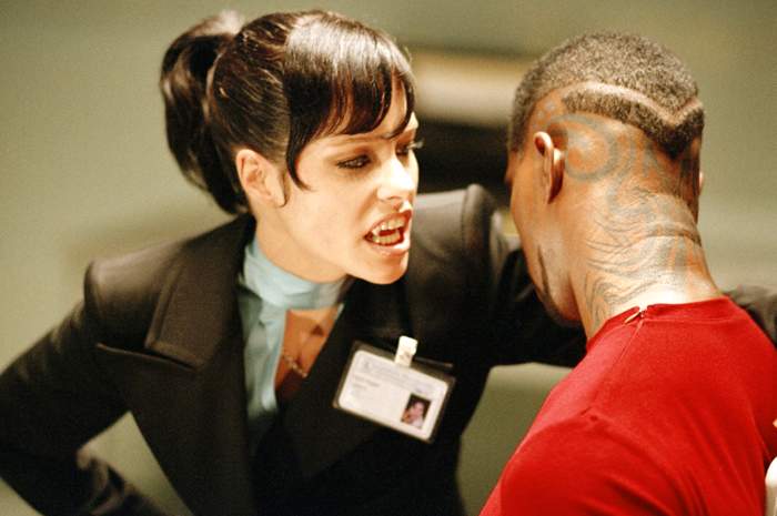 Parker Posey as Danica Talos in New Line Cinema's Blade Trinity (2004)