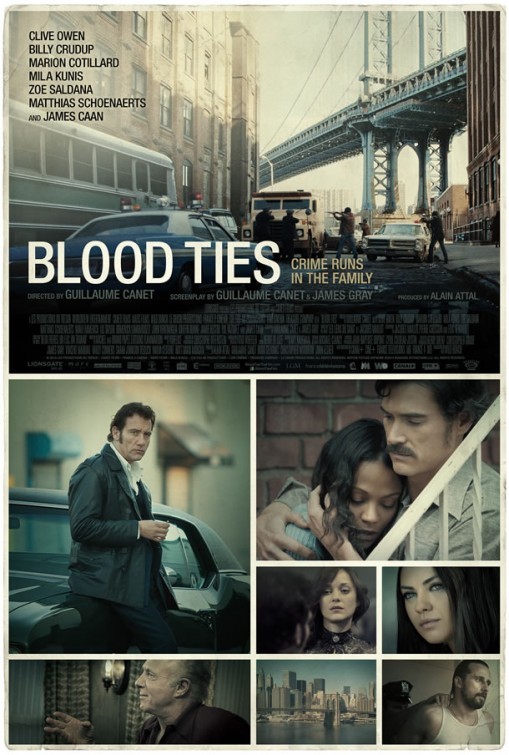 Poster of Roadside Attractions' Blood Ties (2014)