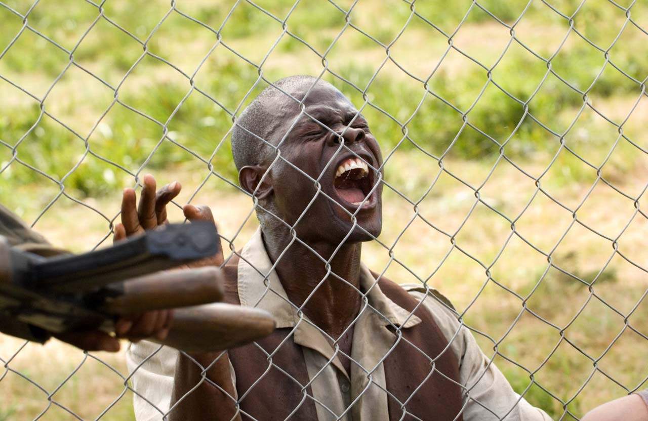 Djimon Hounsou as Solomon Vandy in Warner Bros' Blood Diamond (2006)