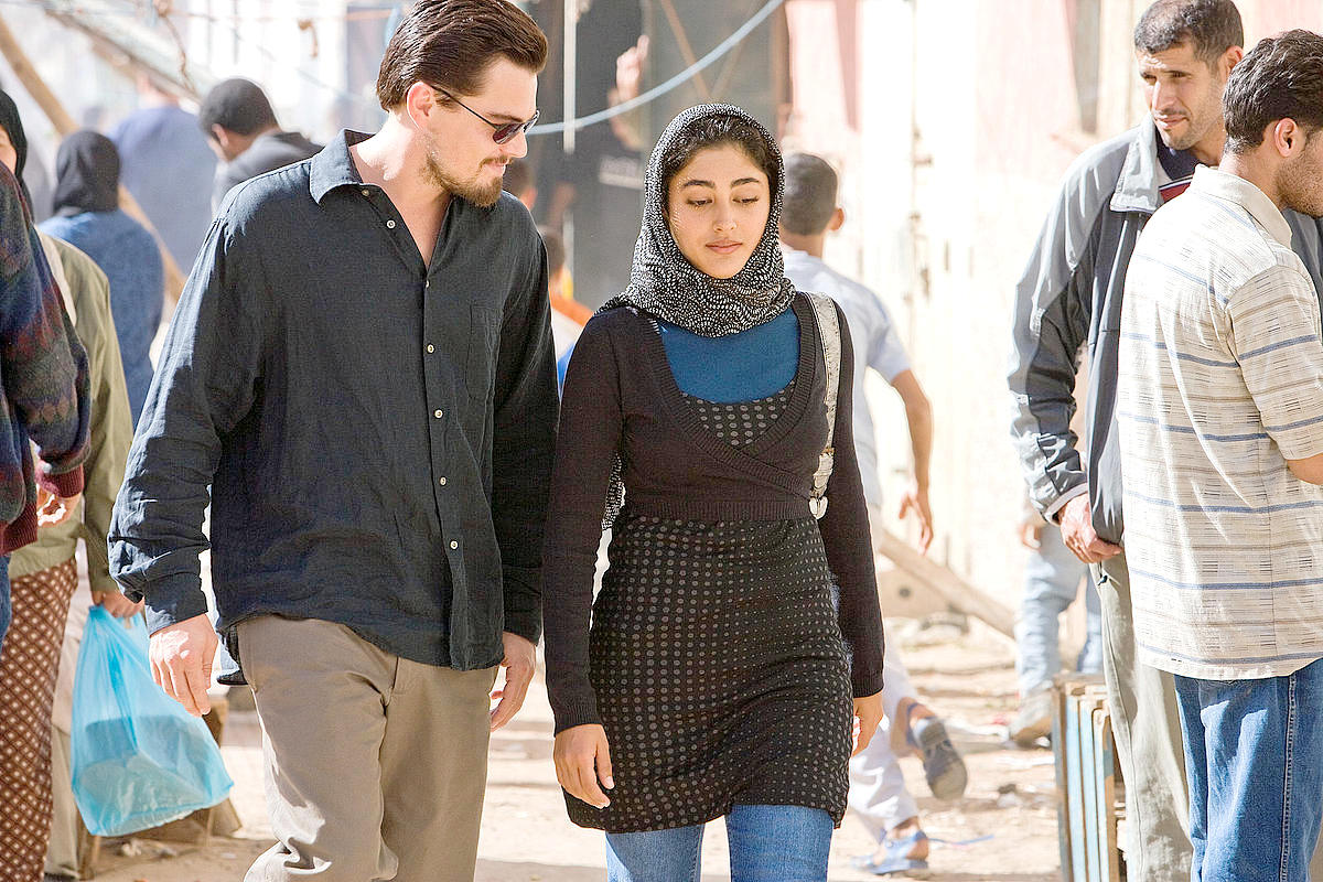 Leonardo DiCaprio stars as Roger Ferris and Golshifteh Farahani stars as Aisha in Warner Bros. Pictures' Body of Lies (2008)
