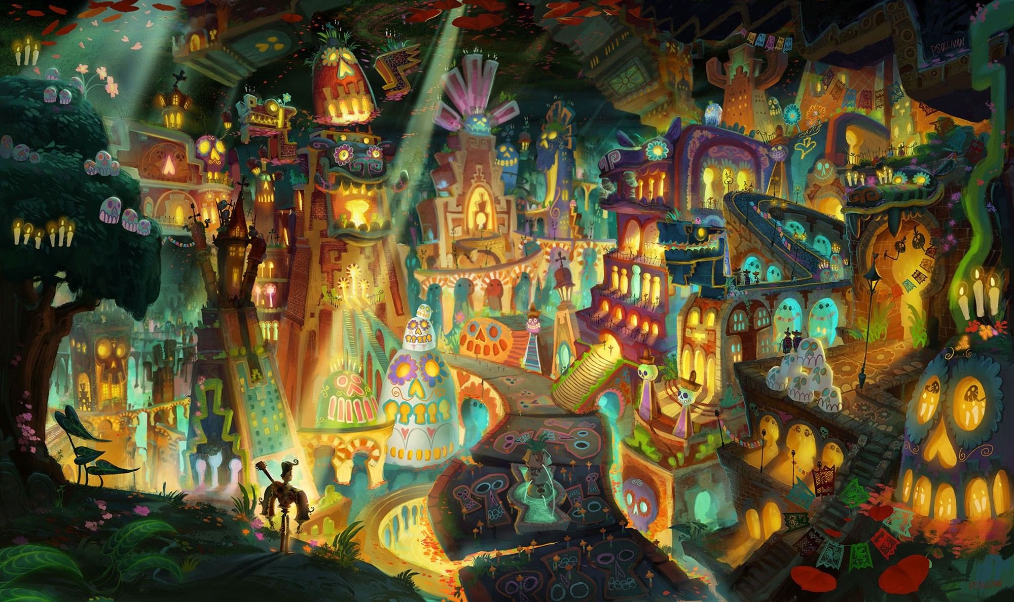 A scene from 20th Fox Century's The Book of Life (2014)