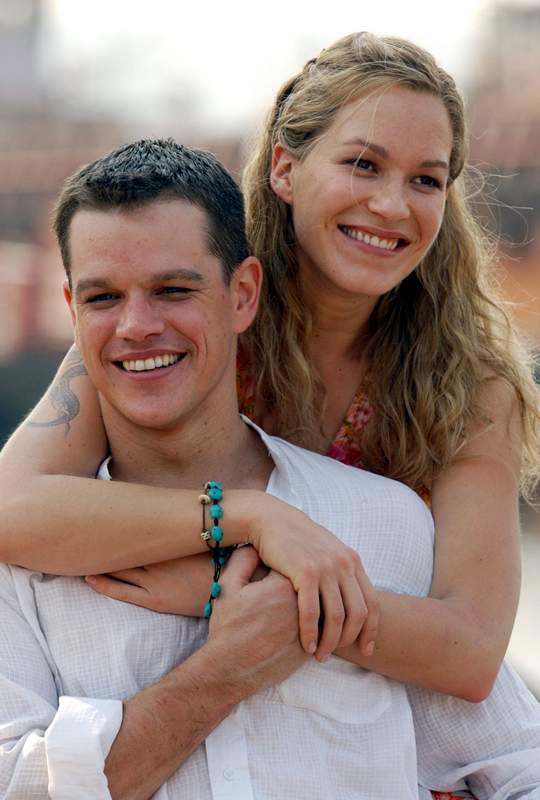 Matt Damon and Franka Potente in Universal Studios' 