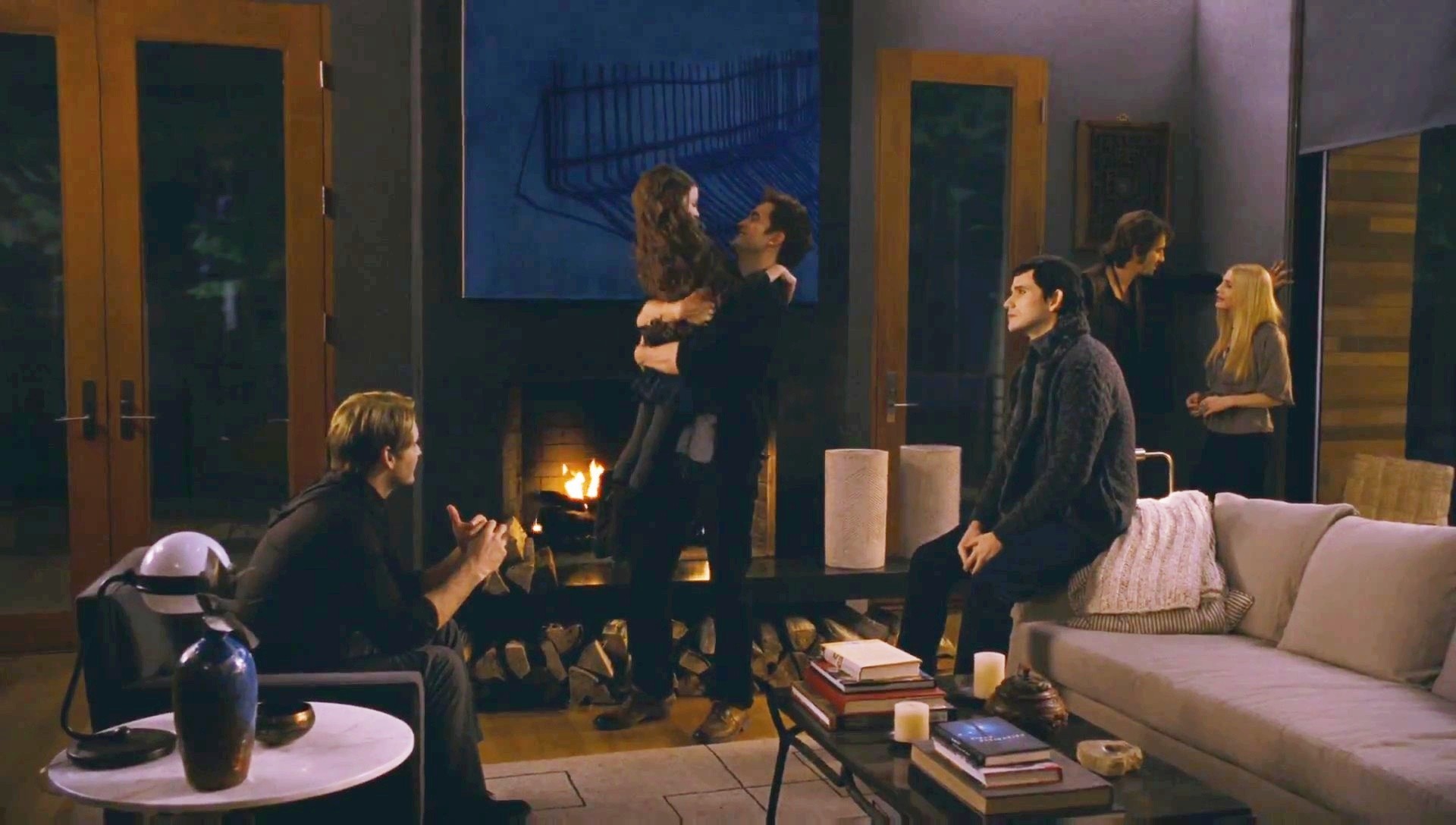 Peter Facinelli, Mackenzie Foy, Robert Pattinson, Christian Camargo, Lee Pace and Casey LaBow in Summit Entertainment's The Twilight Saga's Breaking Dawn Part II (2012)