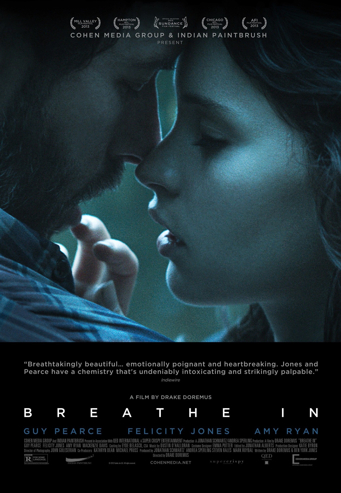 Poster of Cohen Media Group's Breathe In (2014)