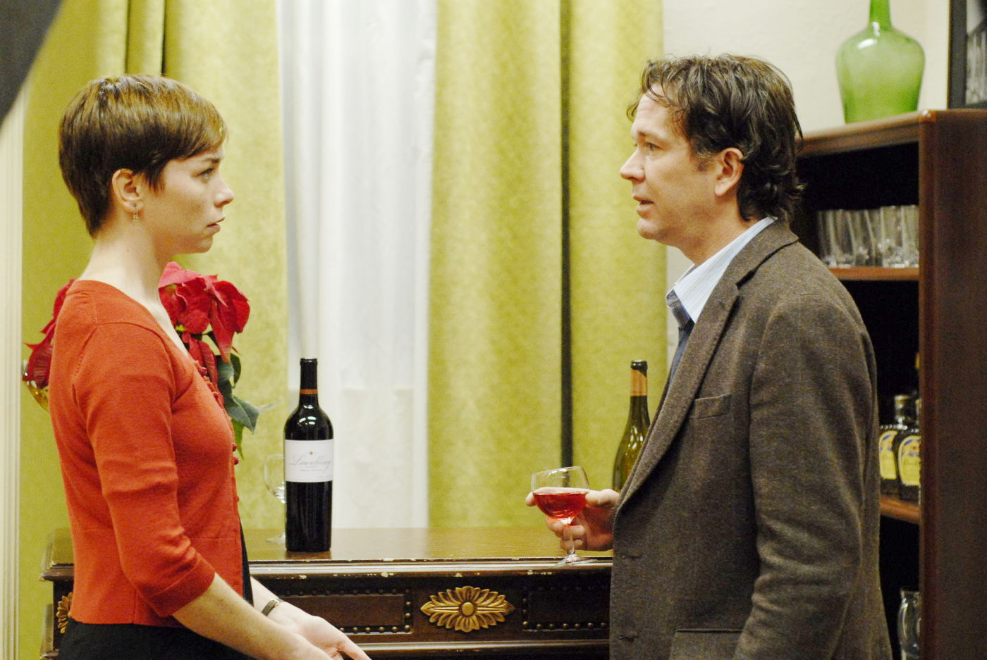 Julianne Nicholson stars as Sara Quinn and Timothy Hutton stars as Professor Adams in IFC Films' Brief Interviews with Hideous Men (2009)