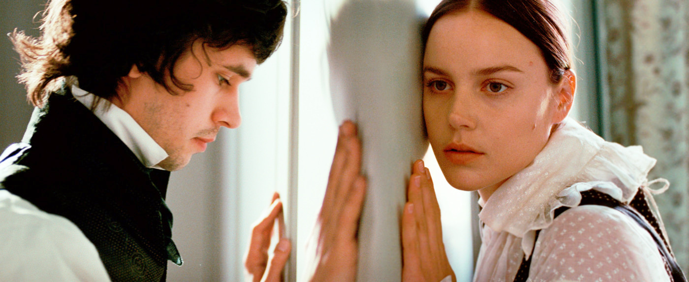 Ben Whishaw stars as John Keats and Abbie Cornish stars as Fanny Brawne in Apparition's Bright Star (2009)