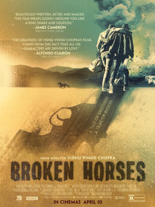 Poster of Vinod Chopra Films' Broken Horses (2015)