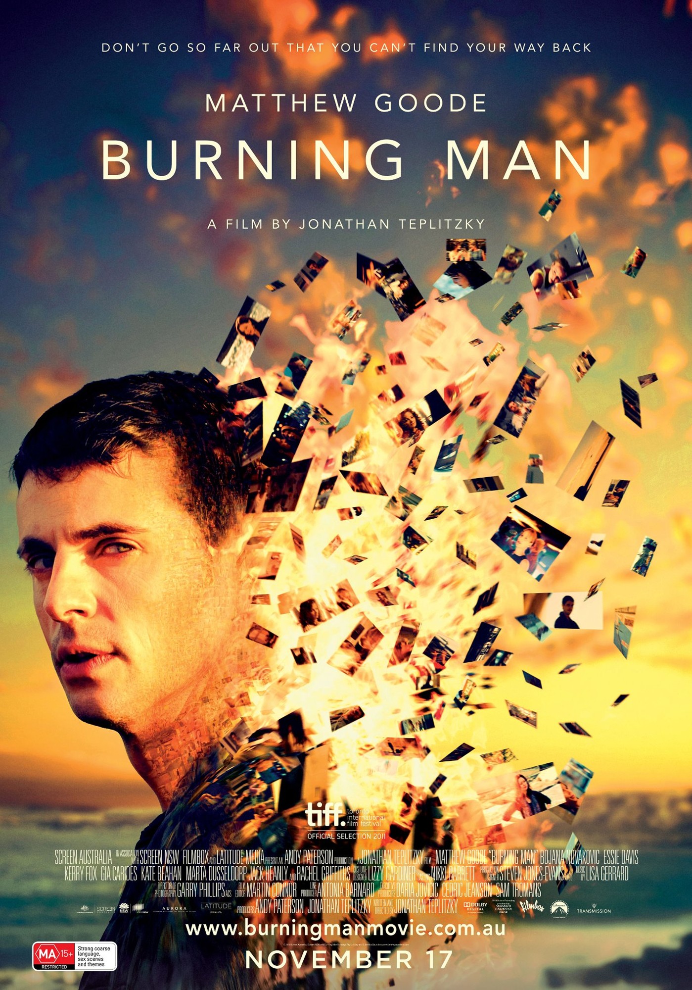 Poster of IFC Films' Burning Man (2012)