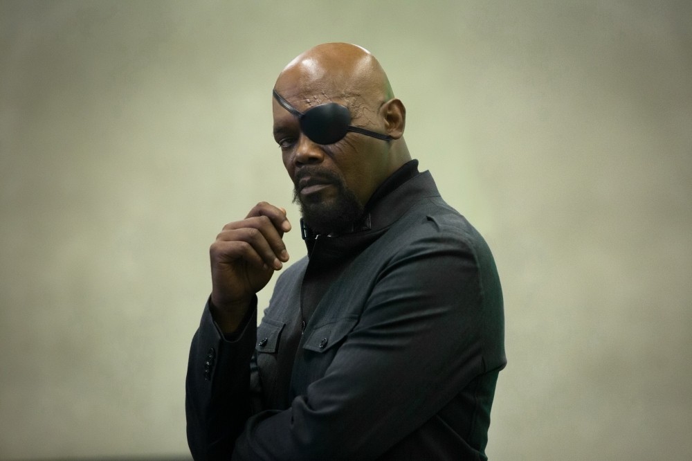 Samuel L. Jackson stars as Nick Fury in Walt Disney Pictures' Captain America: The Winter Soldier (2014)