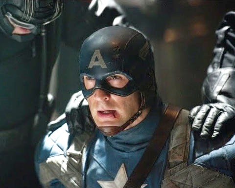 Chris Evans stars as Steve Rogers in Paramount Pictures' Captain America: The First Avenger (2011)