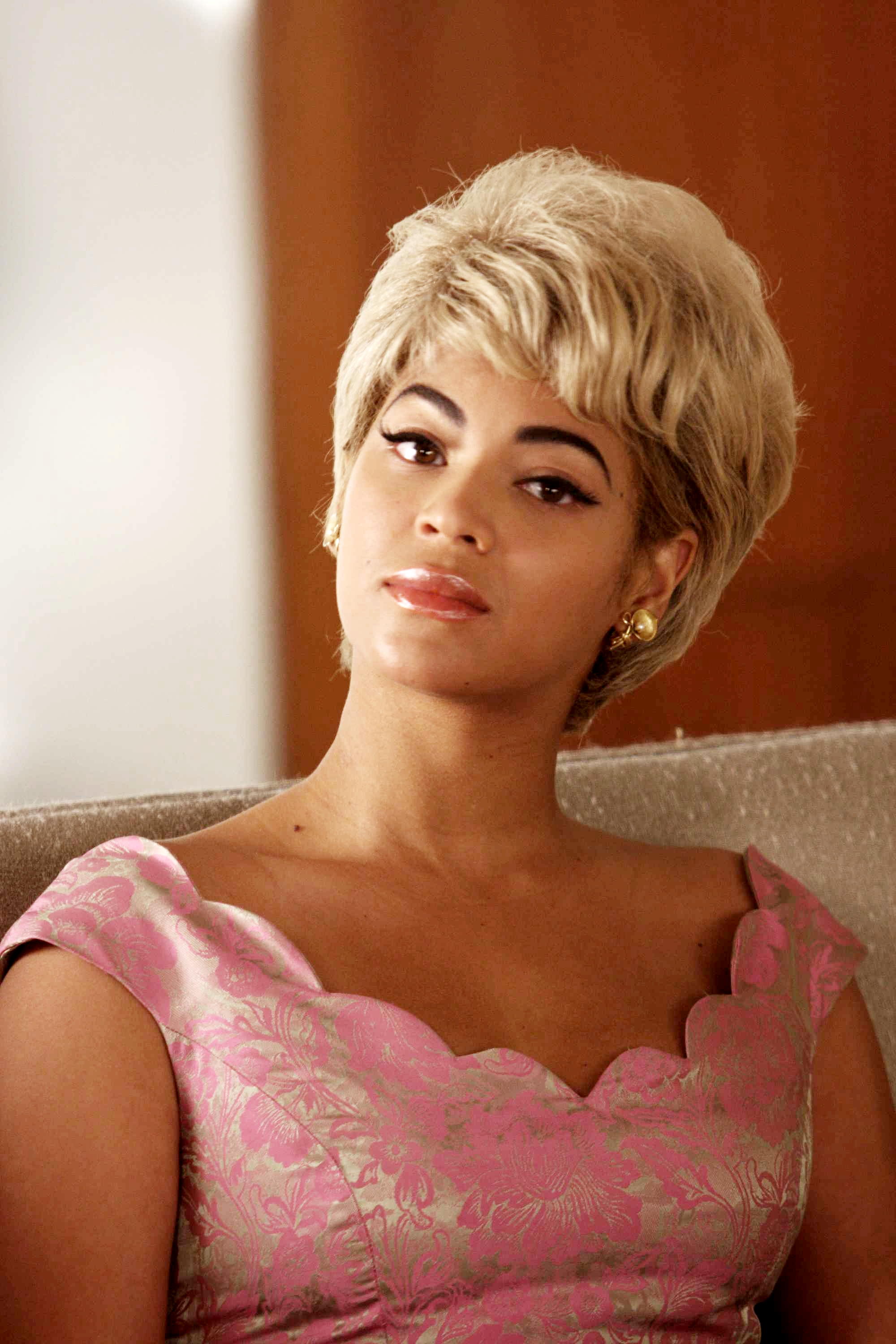 Beyonce Knowles stars as Etta James in Sony BMG Feature Films' Cadillac Records (2008). Photo credit by Eric Liebowitz.