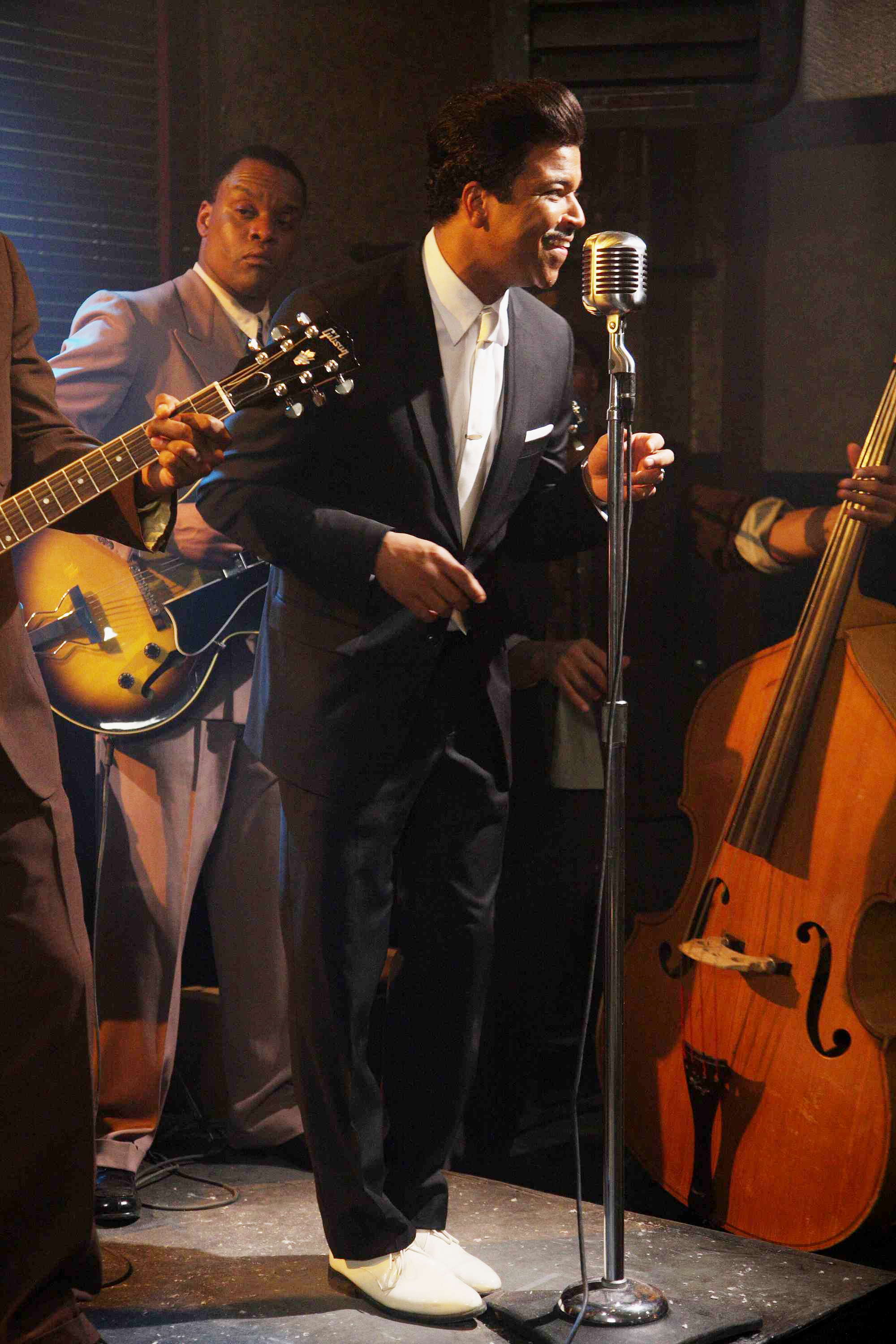 Jeffrey Wright stars as Muddy Waters in Sony BMG Feature Films' Cadillac Records (2008). Photo credit by Eric Liebowitz.