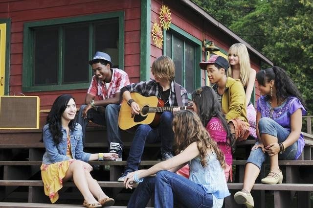 Demi Lovato stars as Mitchie Torres in Disney Channel's Camp Rock 2: The Final Jam (2010)