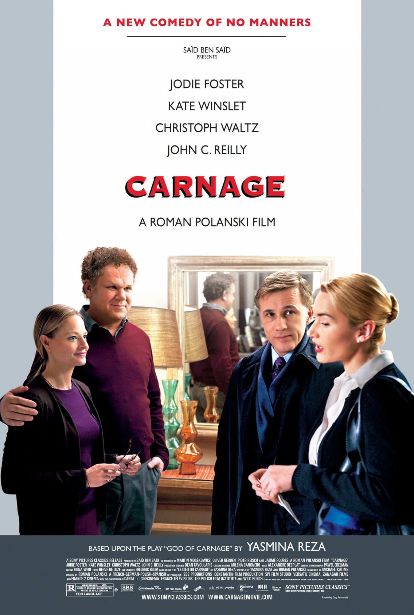 Poster of Sony Pictures Classics' Carnage (2011)