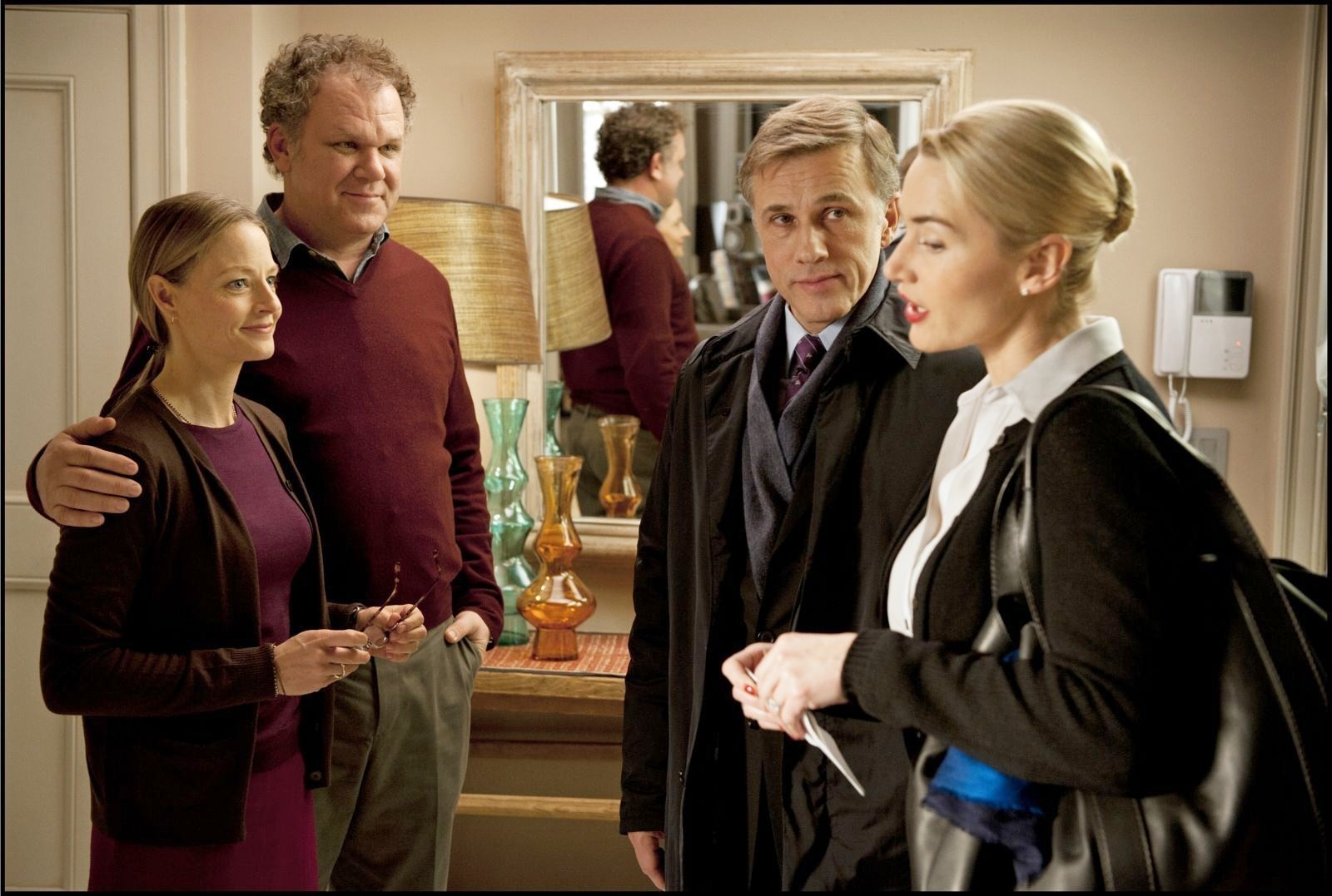 Jodie Foster, John C. Reilly, Christoph Waltz and Kate Winslet in Sony Pictures Classics' Carnage (2011)