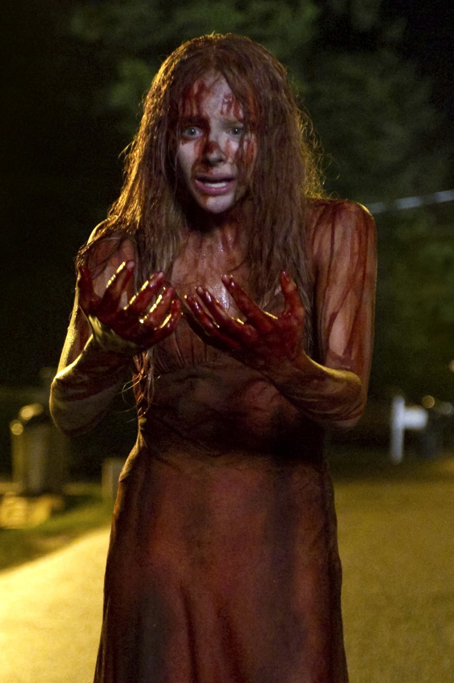 Chloe Moretz stars as Carrie White in Screen Gems' Carrie (2013)