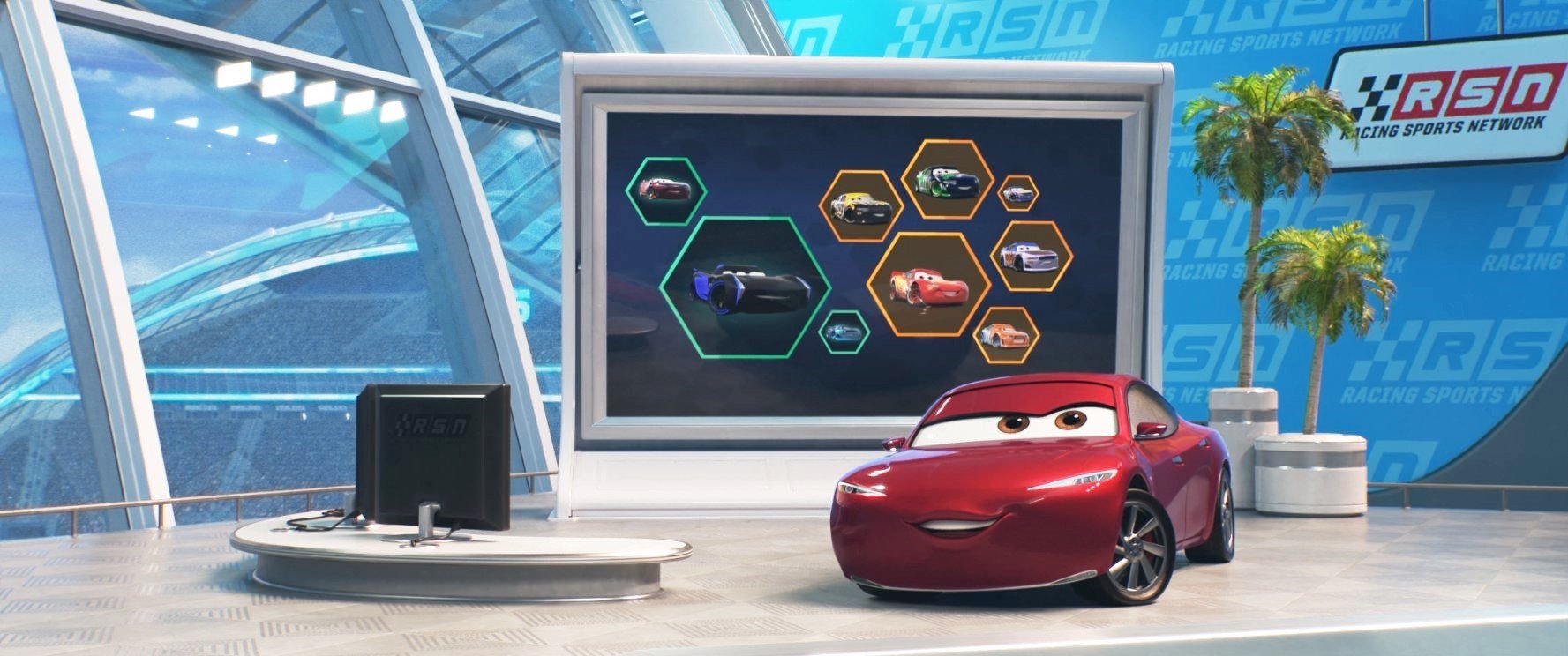 Natalie Certain from Walt Disney Pictures' Cars 3 (2017)