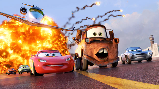 A scene from Walt Disney Pictures' Cars 2 (2011)