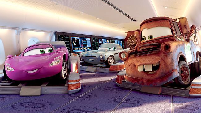 A scene from Walt Disney Pictures' Cars 2 (2011)