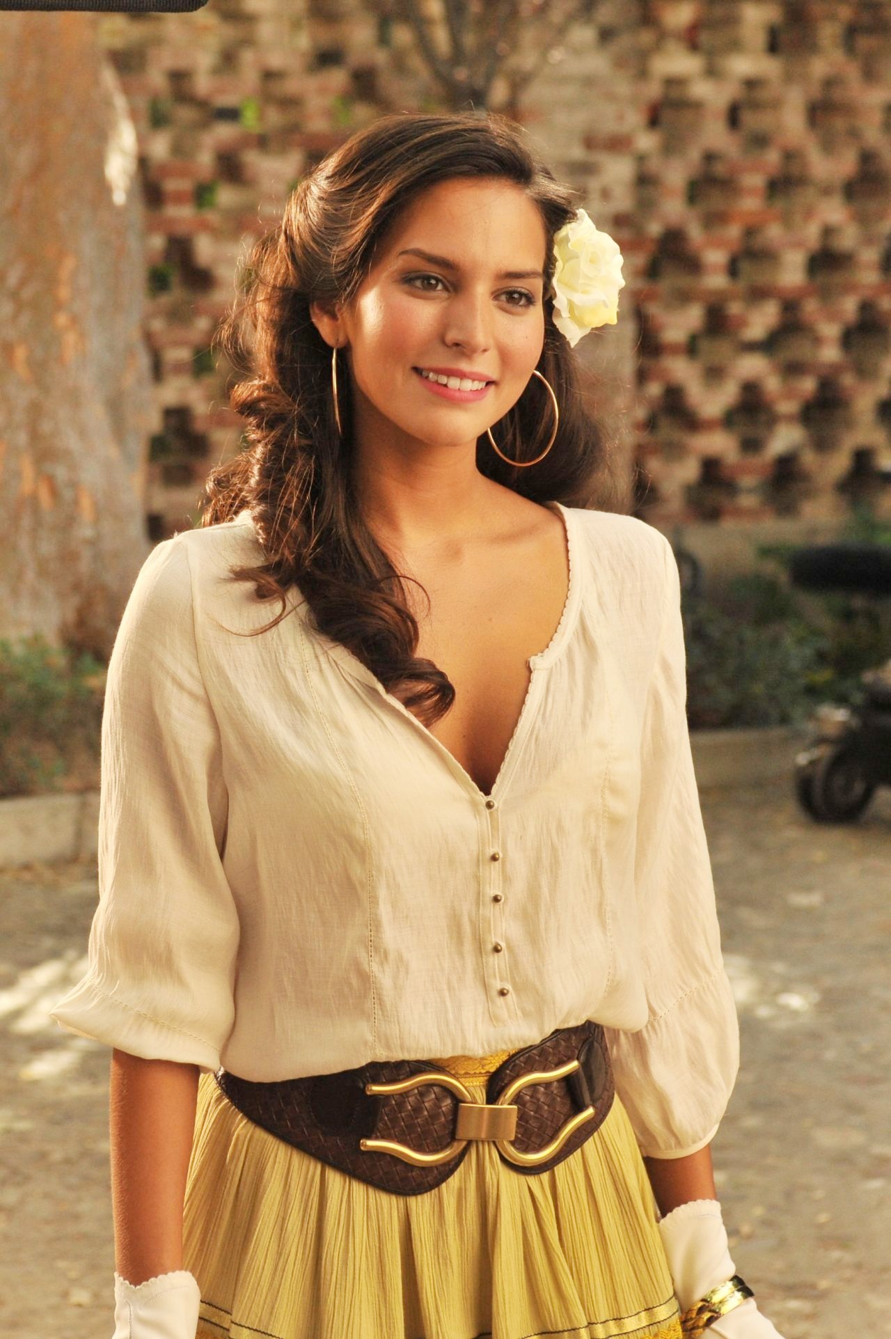 Genesis Rodriguez stars as Sonia in Pantelion Films' Casa De Mi Padre (2012). Photo credit by John Estes.