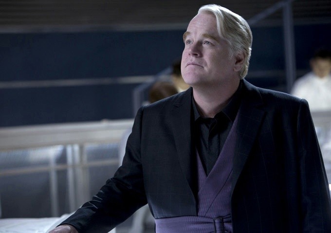 Philip Seymour Hoffman	 stars as Plutarch Heavensbee in Lionsgate Films' The Hunger Games: Catching Fire (2013)