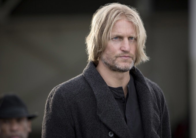 Woody Harrelson stars as Haymitch Abernathy in Lionsgate Films' The Hunger Games: Catching Fire (2013)