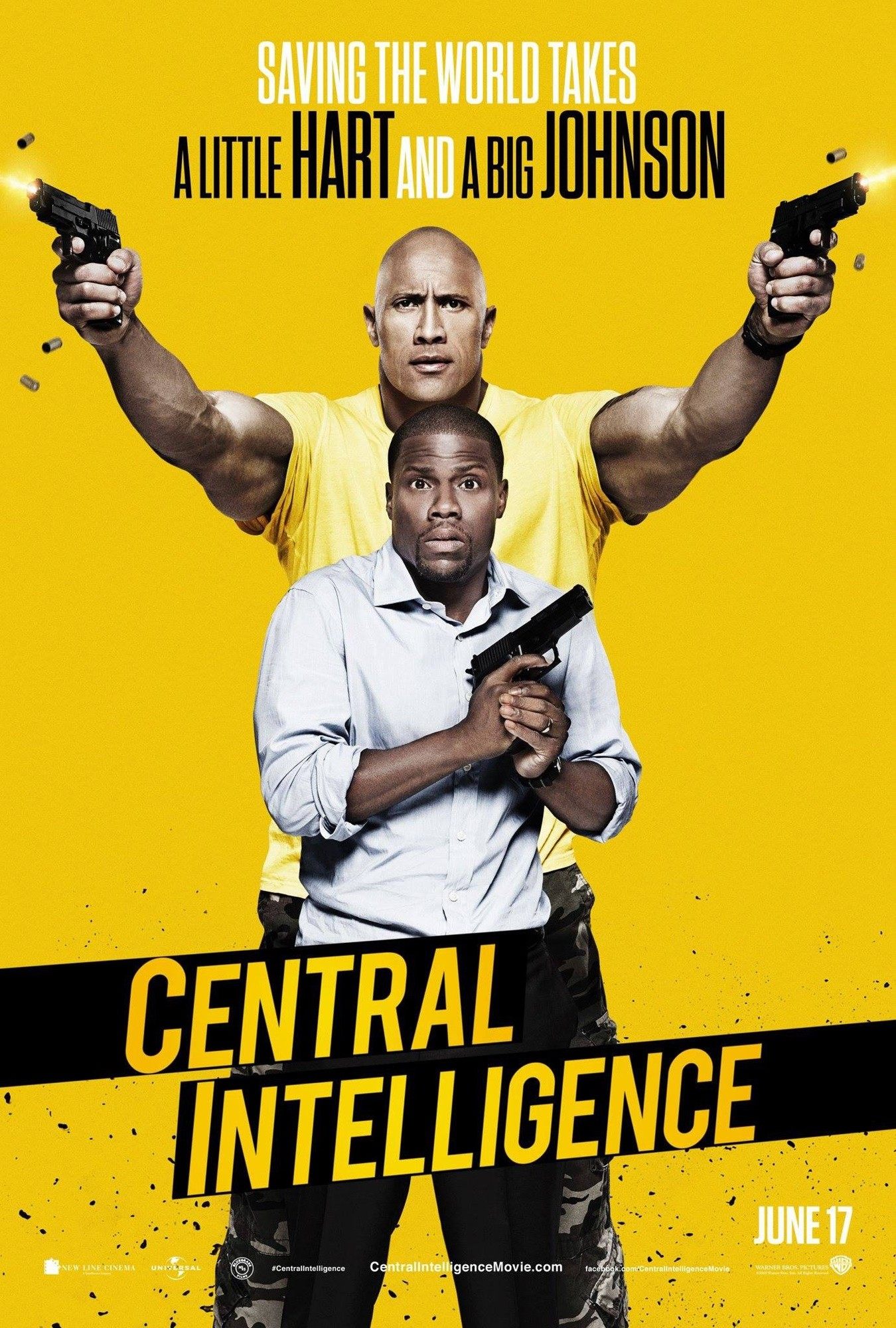 Poster of Warner Bros. Pictures' Central Intelligence (2016)