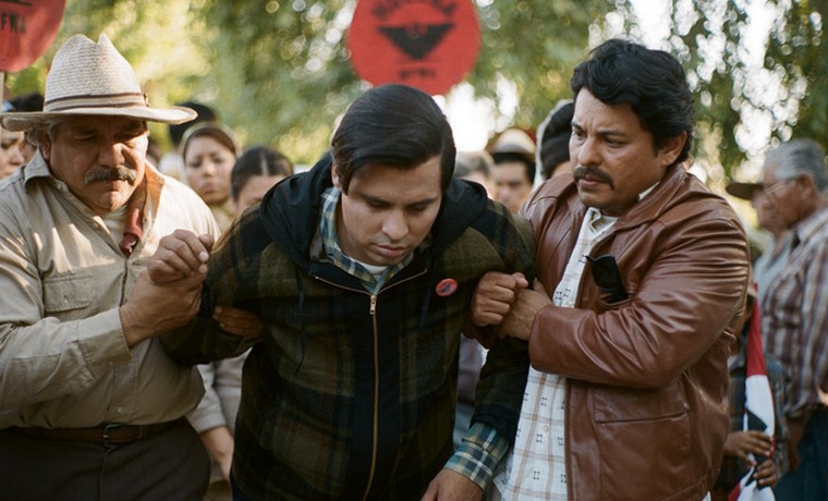 Michael Pena stars as Cesar E. Chavez in Lionsgate Films' Cesar Chavez (2014)