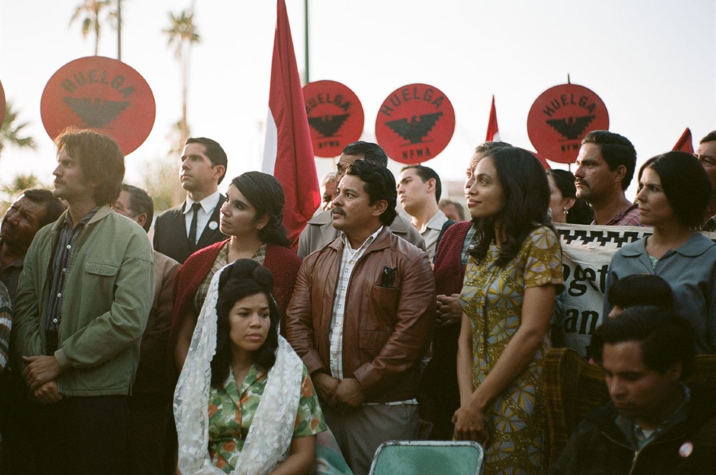 Rosario Dawson stars as Dolores Huerta in Lionsgate Films' Cesar Chavez (2014)