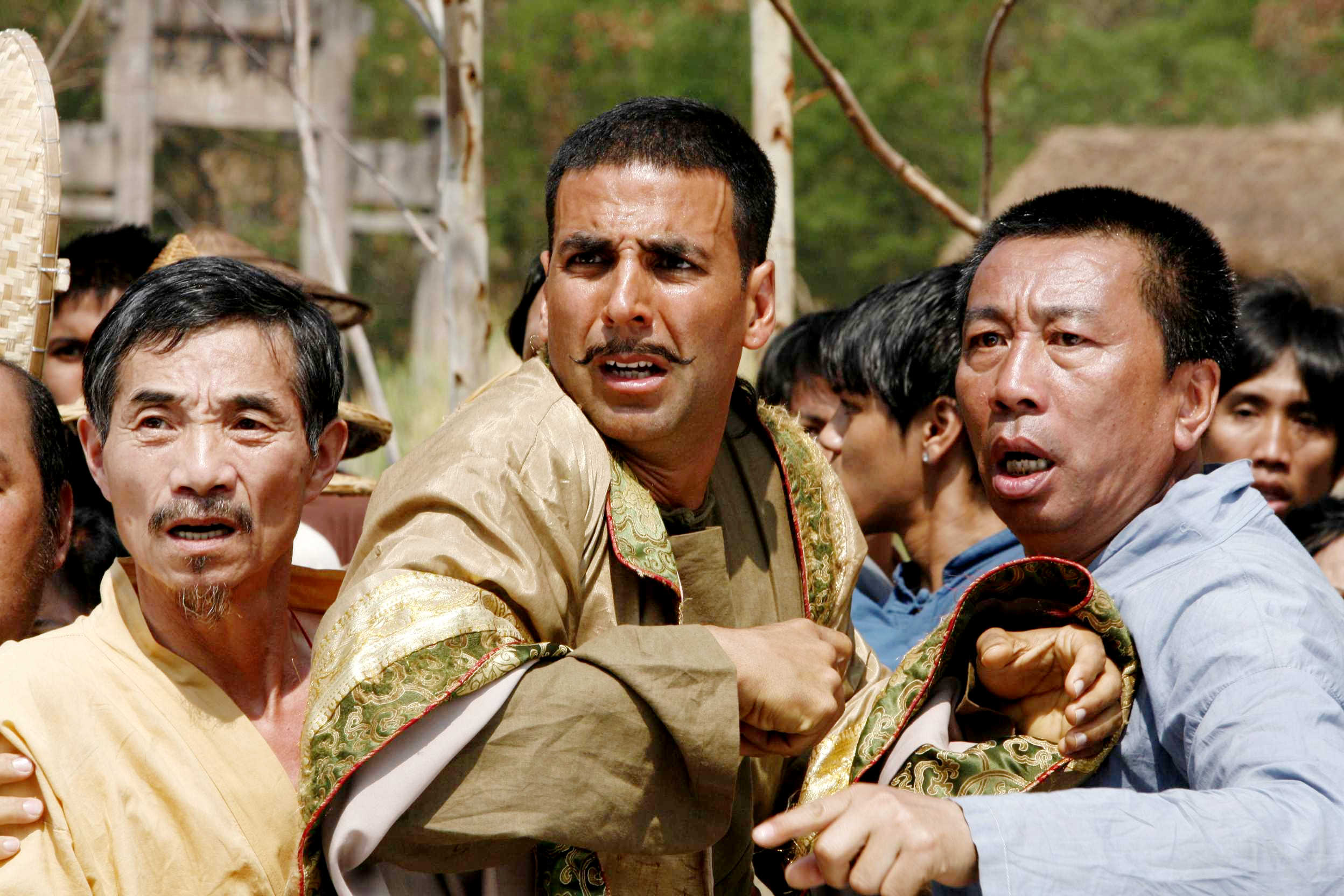 Akshay Kumar stars as Sidhu in Warner Bros. Pictures' Chandni Chowk to China (2009). Photo credit by Sheena Sippy.