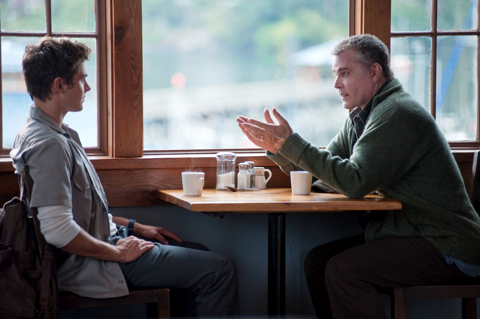 Zac Efron (Charlie St. Cloud) and Ray Liotta in Universal Pictures' Charlie St. Cloud (2010)