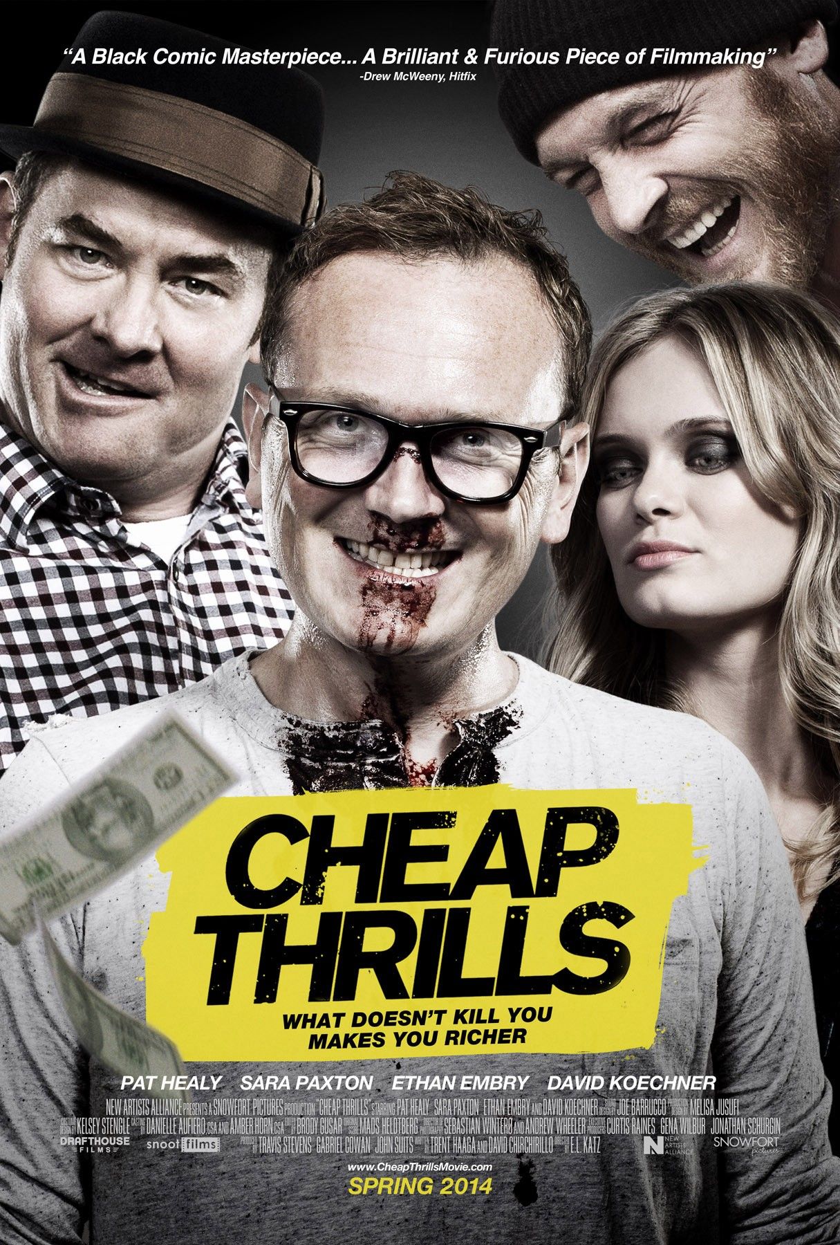 Poster of Drafthouse Films' Cheap Thrills (2014)