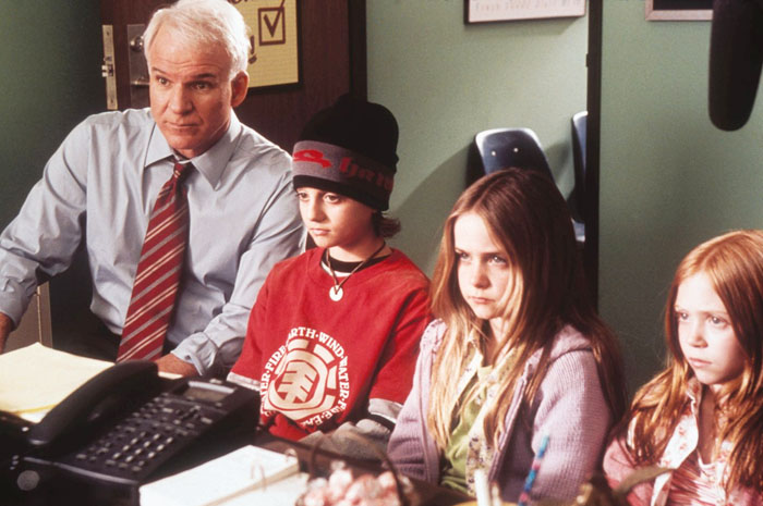 Steve Martin, Jacob Smith, Morgan York and Liliana Mumy in The 20th Century Fox' Cheaper by the Dozen (2003)