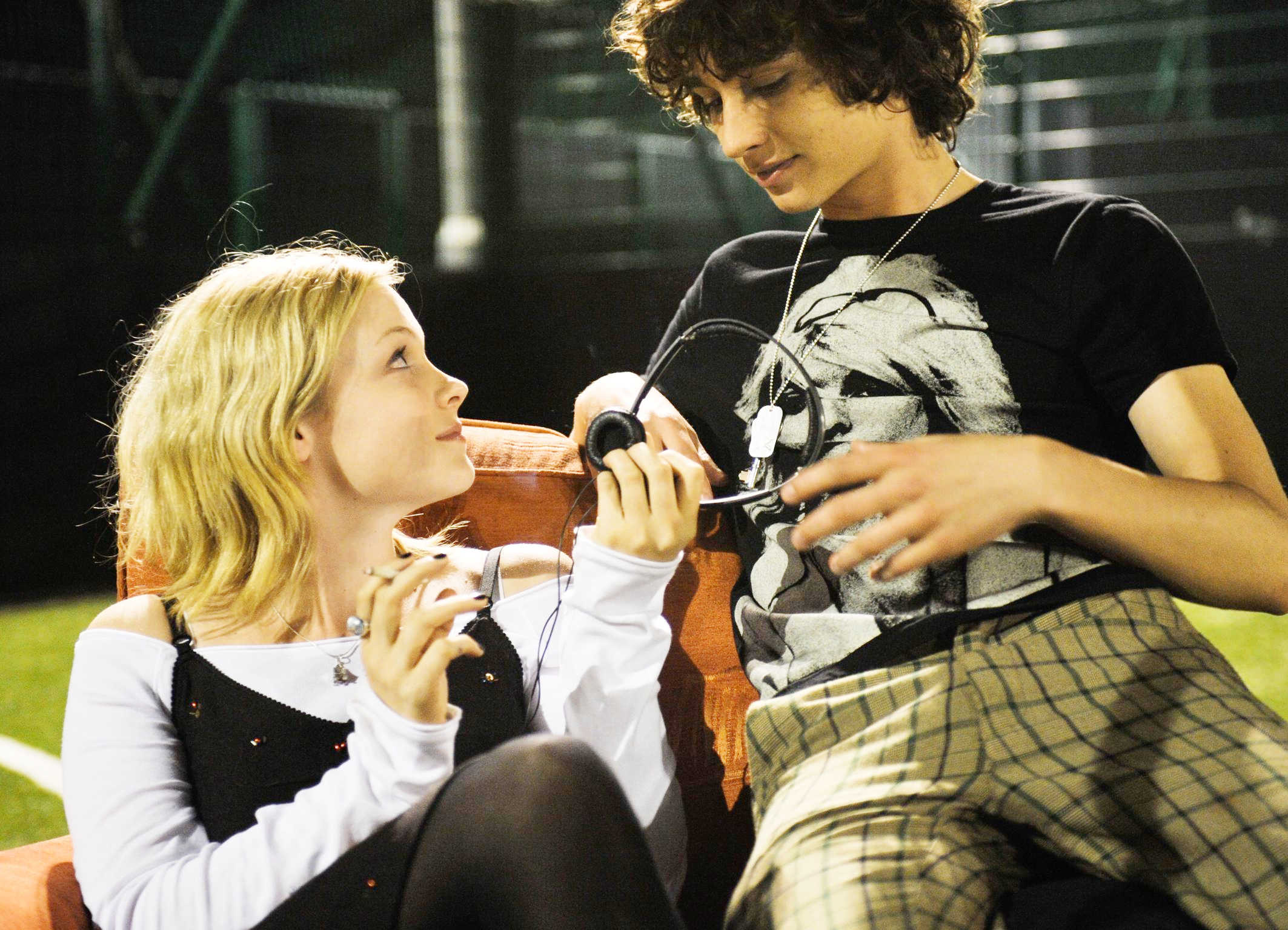 Kimberley Nixon stars as Michelle and Robert Sheehan stars as Luke in Little Film Company's Cherrybomb (2009)
