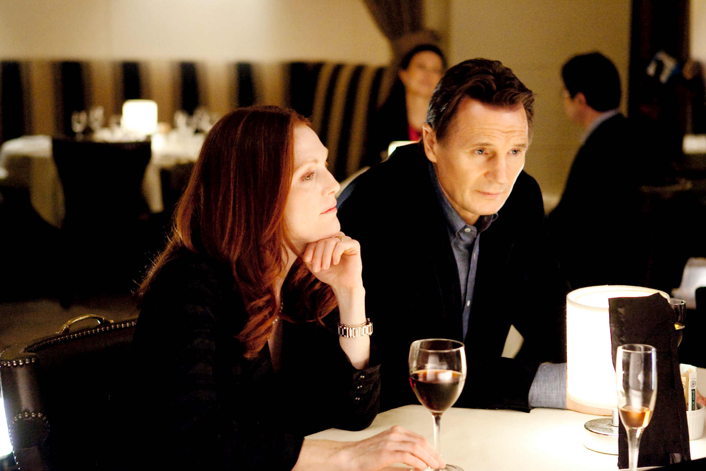 Julianne Moore stars as Catherine and Liam Neeson stars as David in Sony Pictures Classics' Chloe (2010)