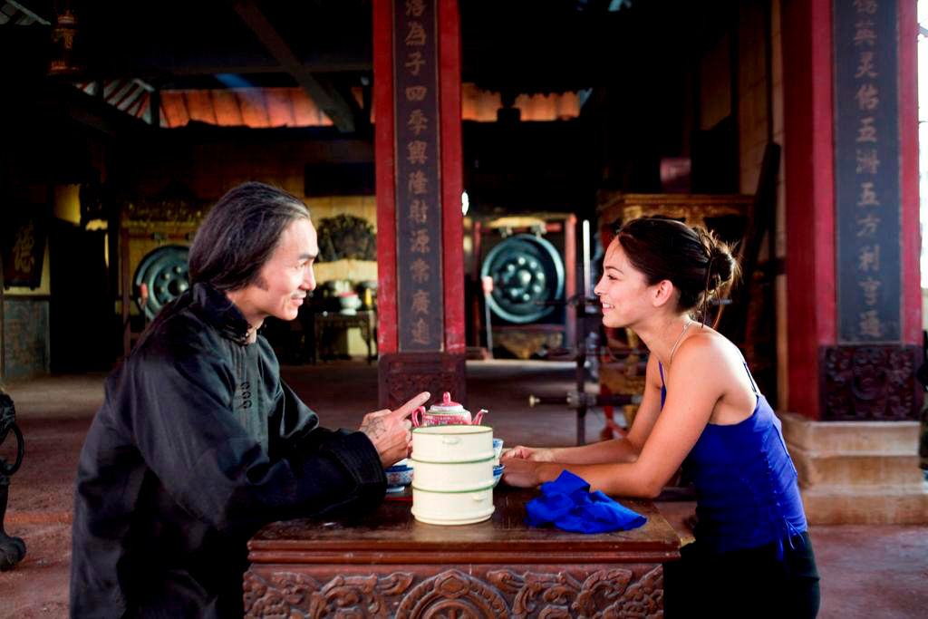 Robin Shou stars as Gen and Kristin Kreuk stars as Chun-Li in The 20th Century Fox's Street Fighter: The Legend of Chun-Li (2009)