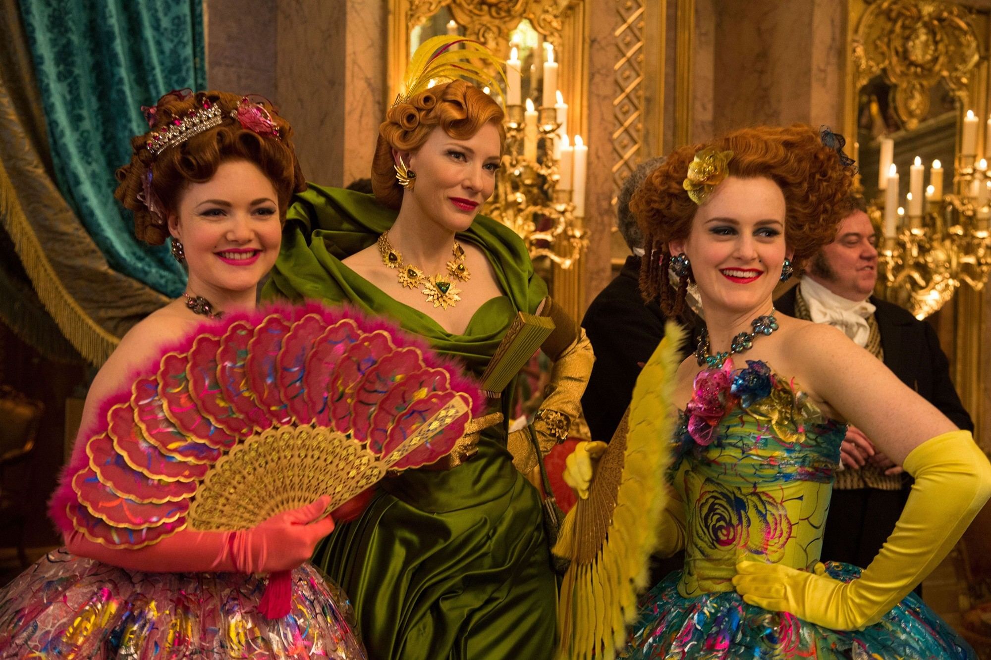 Holliday Grainger, Cate Blanchett and Sophie McShera in Walt Disney Pictures' Cinderella (2015)