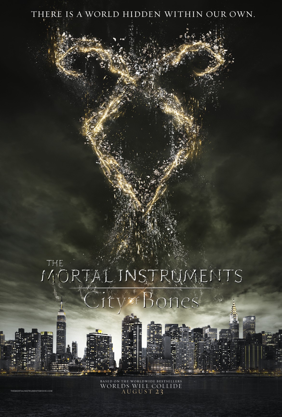 Poster of Screen Gems' The Mortal Instruments: City of Bones (2013)