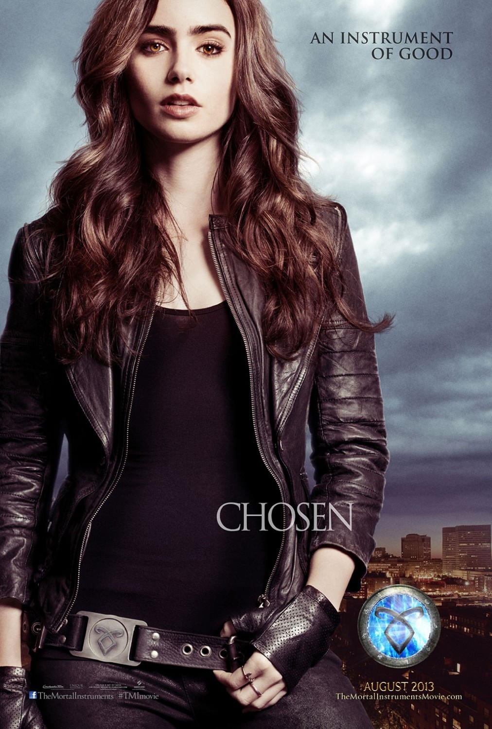 Poster of Screen Gems' The Mortal Instruments: City of Bones (2013)