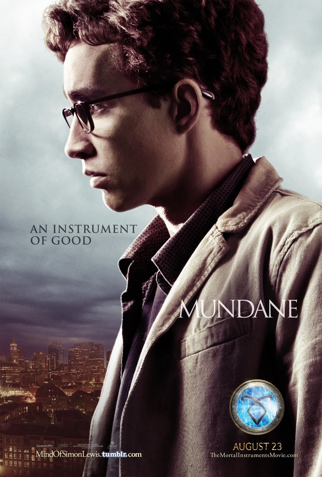 Poster of Screen Gems' The Mortal Instruments: City of Bones (2013)