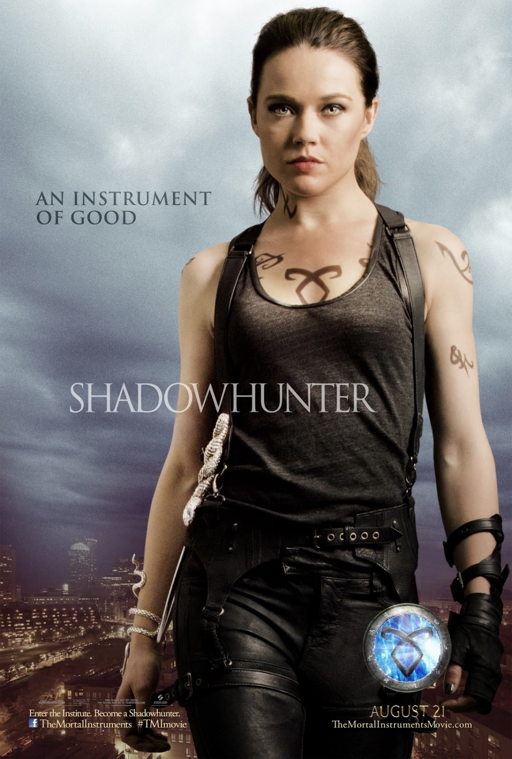 Poster of Screen Gems' The Mortal Instruments: City of Bones (2013)