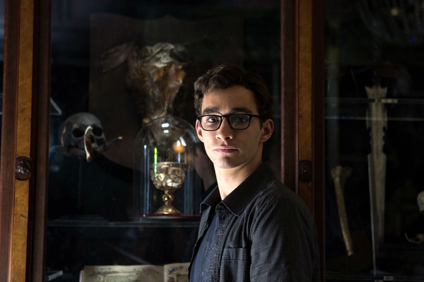 Robert Sheehan stars as Simon Lewis in Screen Gems' The Mortal Instruments: City of Bones (2013). Photo credit by Rafy.