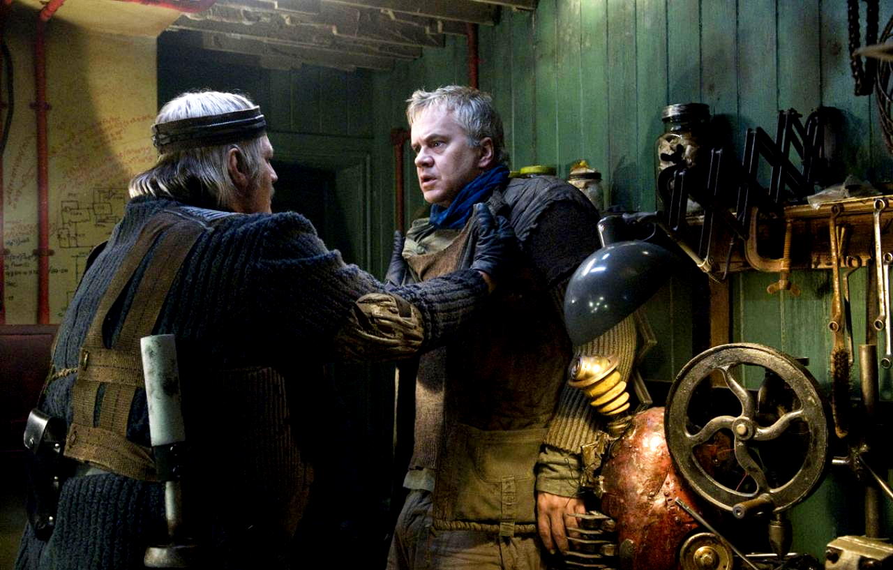 B.J. Hogg (Mayor's Guard) and Tim Robbins in Fox-Walden's City of Ember (2008)