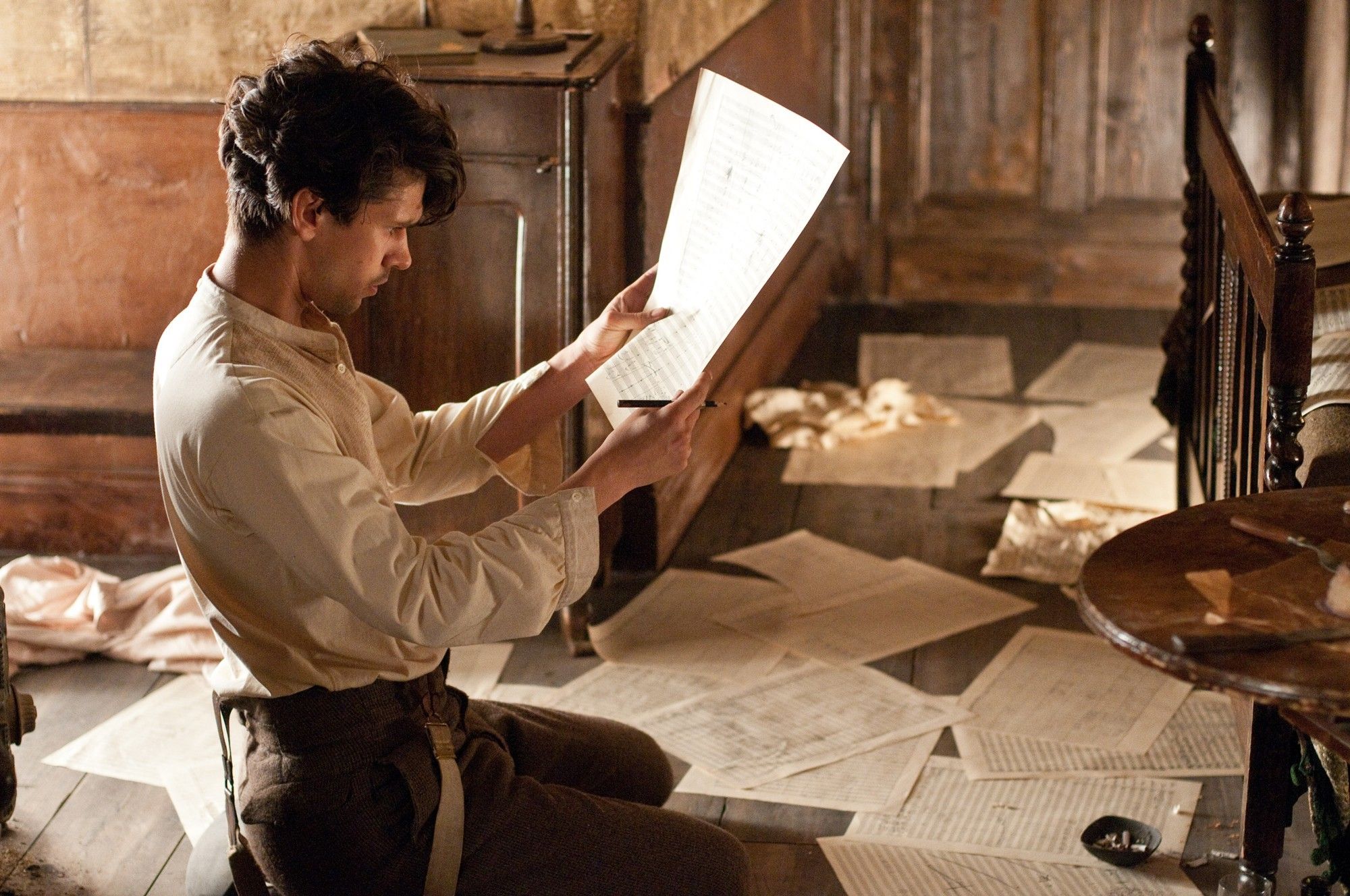 Ben Whishaw stars as Robert Frobisher in Warner Bros. Pictures' Cloud Atlas (2012)