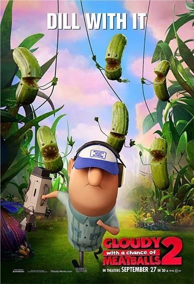 Poster of Columbia Pictures' Cloudy with a Chance of Meatballs 2 (2013)
