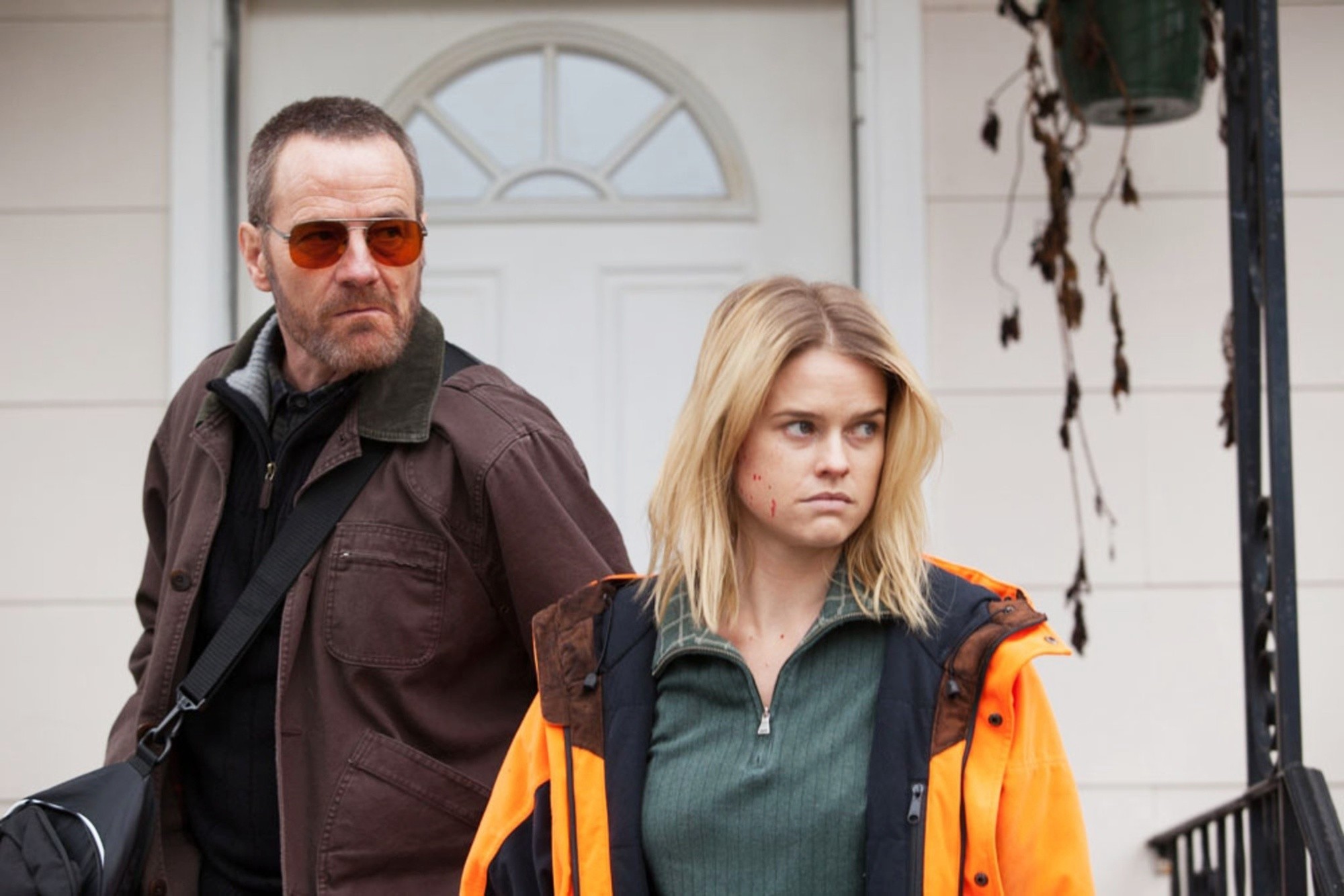 Bryan Cranston stars as Topo and Alice Eve stars as Chloe in Samuel Goldwyn Films' Cold Comes the Night (2014)