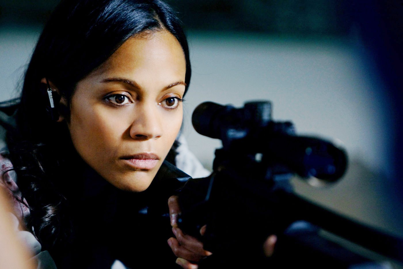 Zoe Saldana stars as Cataleya Restrepo in TriStar Pictures' Colombiana (2012)