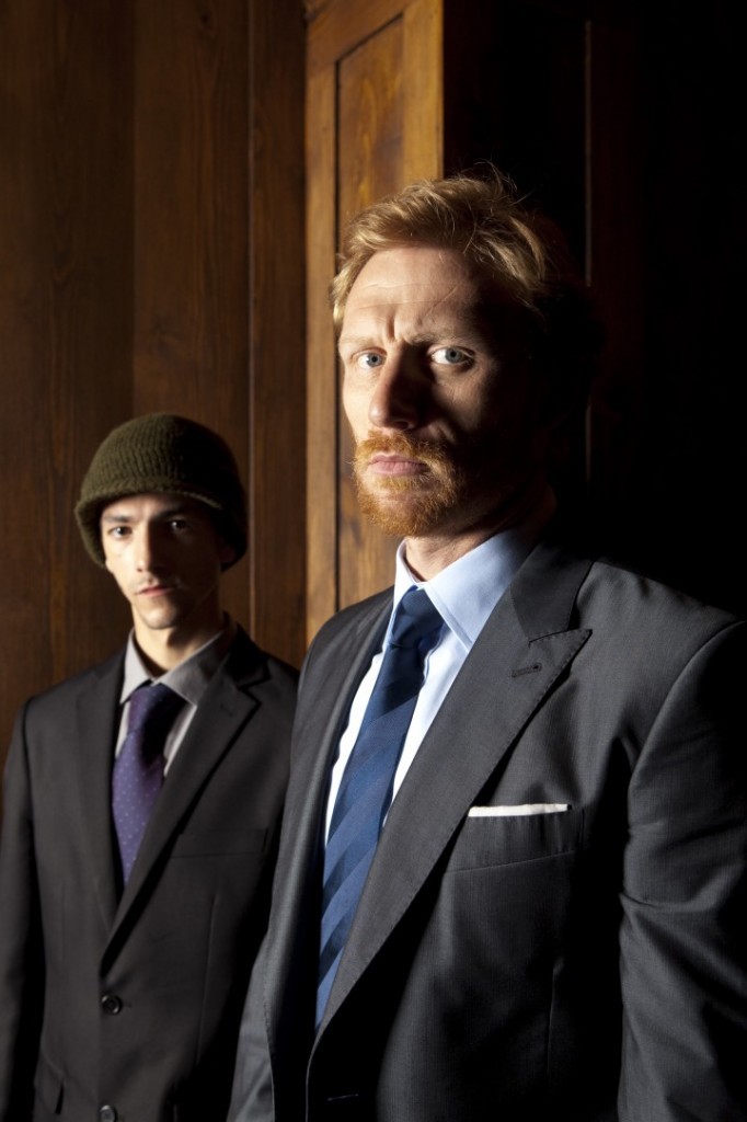 Josef Altin stars as Clegg and Kevin McKidd stars as Cameron in Strand Releasing's Comes a Bright Day (2012)