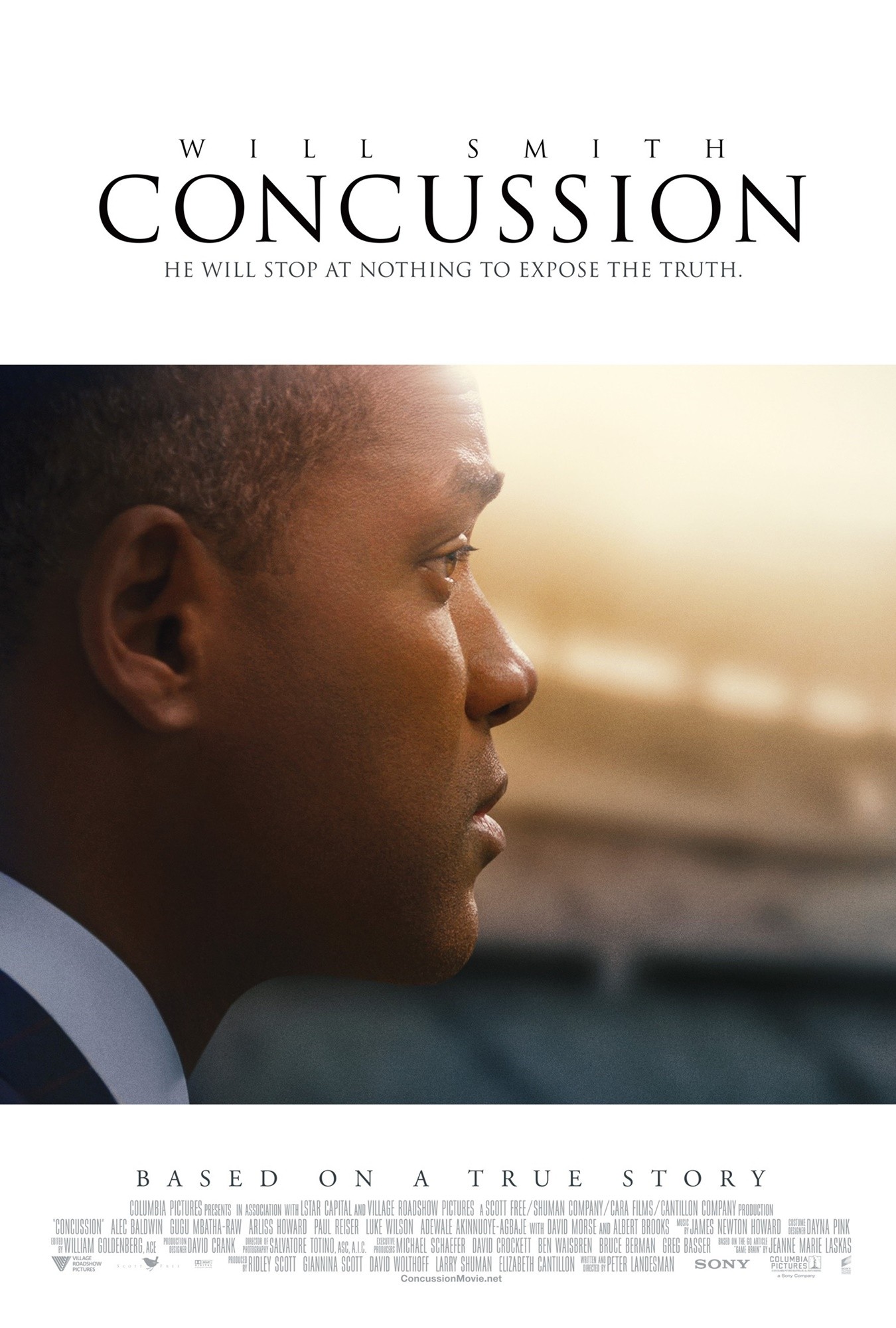 Poster of Columbia Pictures' Concussion (2015)