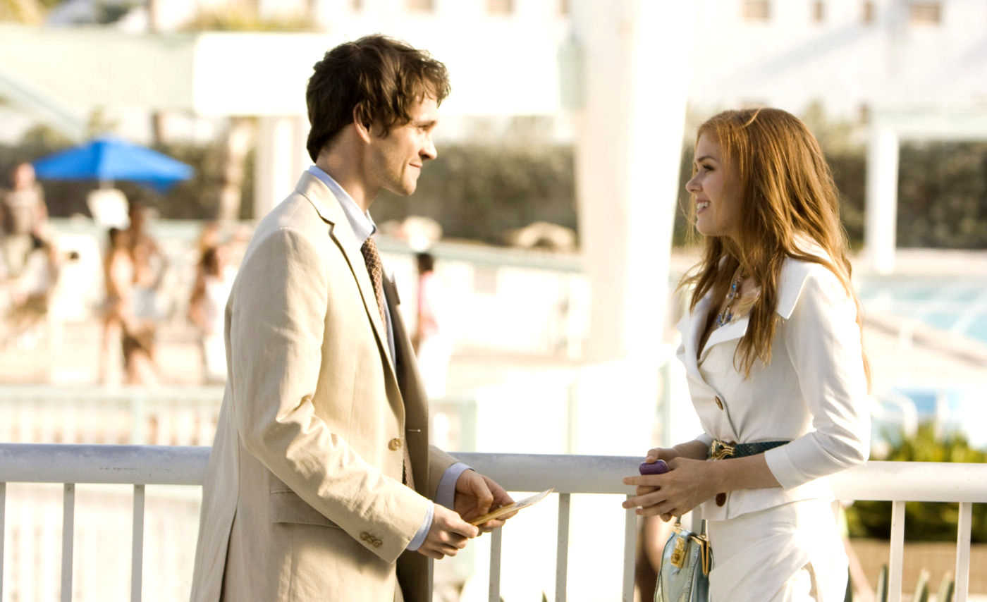 Hugh Dancy stars as Luke Brandon and Isla Fisher stars as Rebecca Bloomwood in Walt Disney Pictures' Confessions of a Shopaholic (2009)